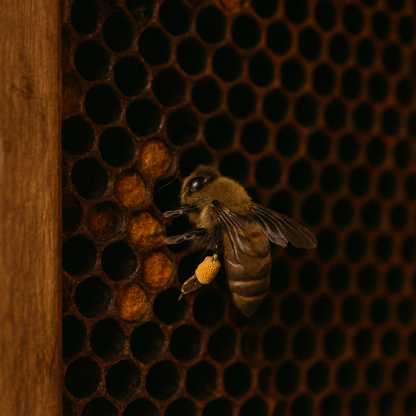 Chestnut raw bee pollen - 50g - Image 3